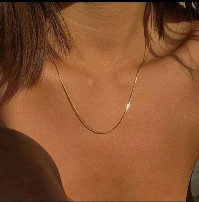Gold Tone Chain for Women Elegant Daily Wear