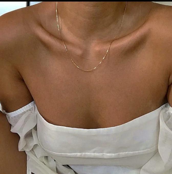 Gold Tone Chain for Women Elegant Daily Wear