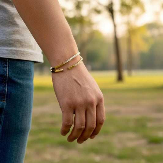 Gold Plated Turkish Design Bracelet for Men